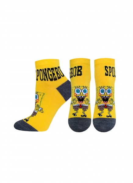 Носки женские Брестские 1146 Spongebob (укороченные) 445 р.23 желтый