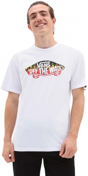 Футболка Vans OTW INFLAMED-B VN0005H2WHT р.2XL білий