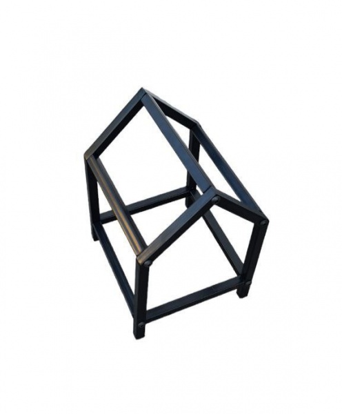 Стелаж металевий чорний 400x300x270 мм фарба 