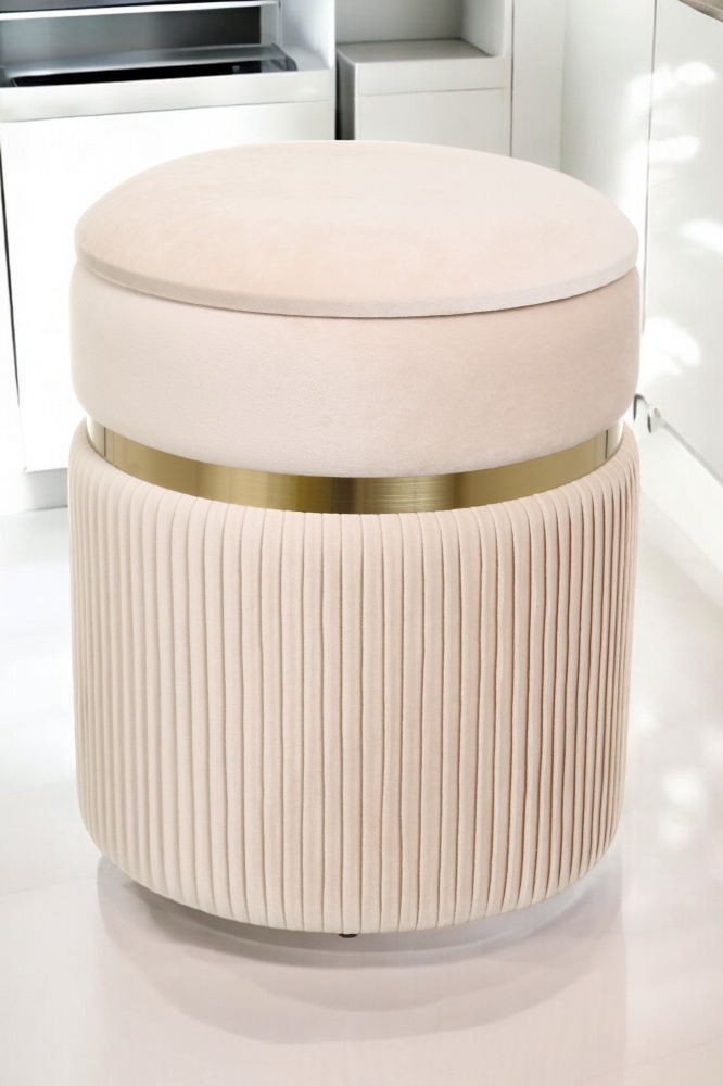 Сундук-пуф для хранения Bernard 380х315 мм бежевый (VWF19B352VA-4B)