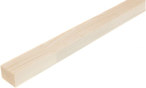 Брус струганий цільна конструкція 30х40х2500 мм сосна