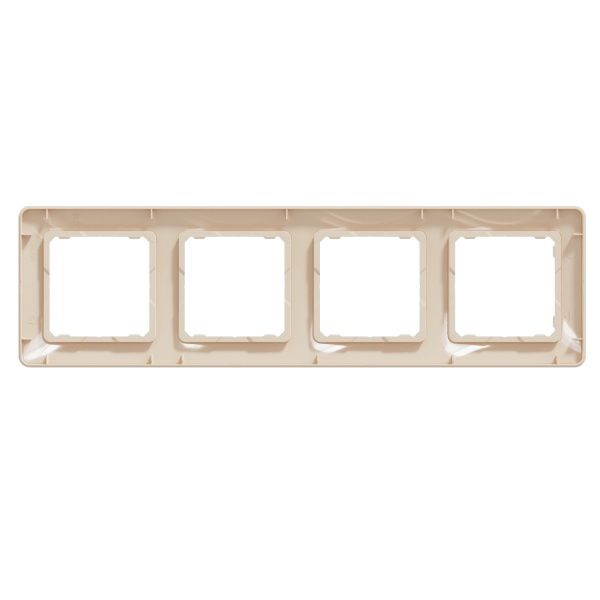 Рамка чотиримісна Schneider Electric Sedna Design універсальна бежевий SDD312804
