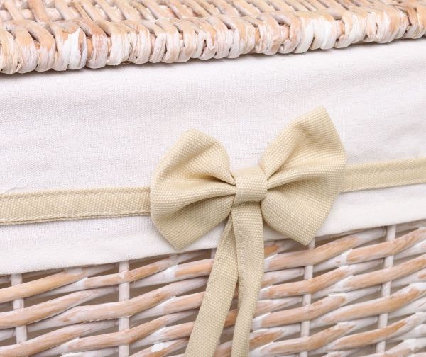 Кошик плетений з текстилем Tony Bridge Basket дитячий 40x30x52 см HQ10-072-2 