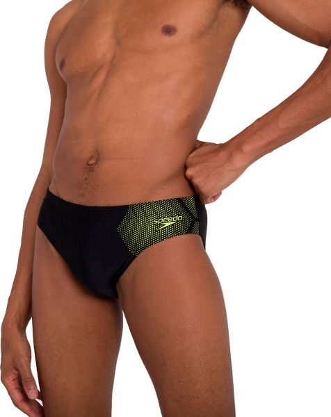 Плавки Speedo PLMT 7CM BRF AM BLACK/YELLOW 8-09739F398 р.36 чорний