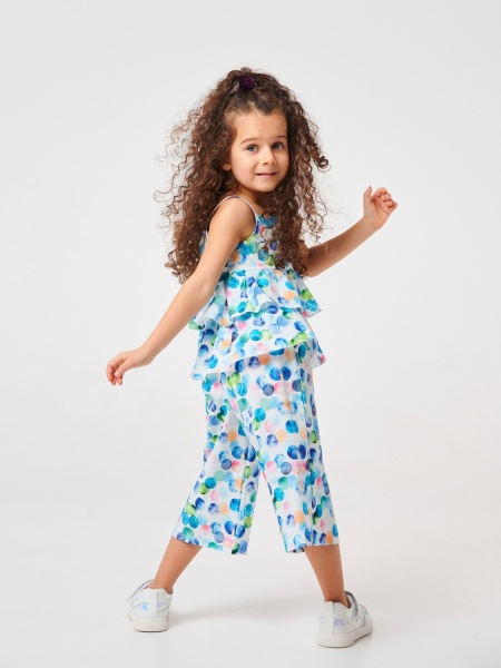 Комплект для дівчаток Smil 2 предмета 113291 кульки р.104 блакитний 