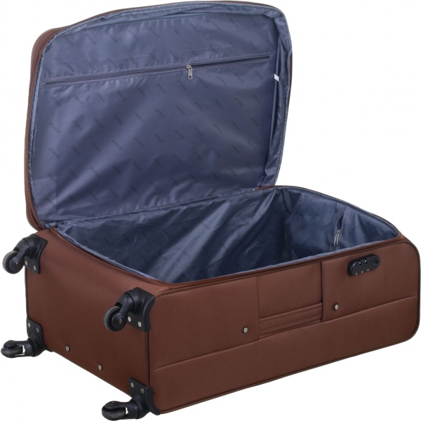 Чемодан 88 л коричневый DH22200 70x45x28 см 