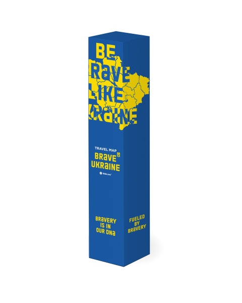 Скретч-карта Скретч карта Украины 