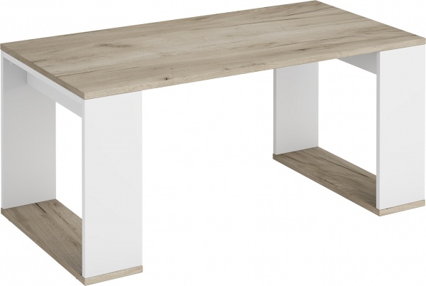Стіл журнальний Concept дуб крафт сірий/німфея альба 1000x520x450мм Грейд 
