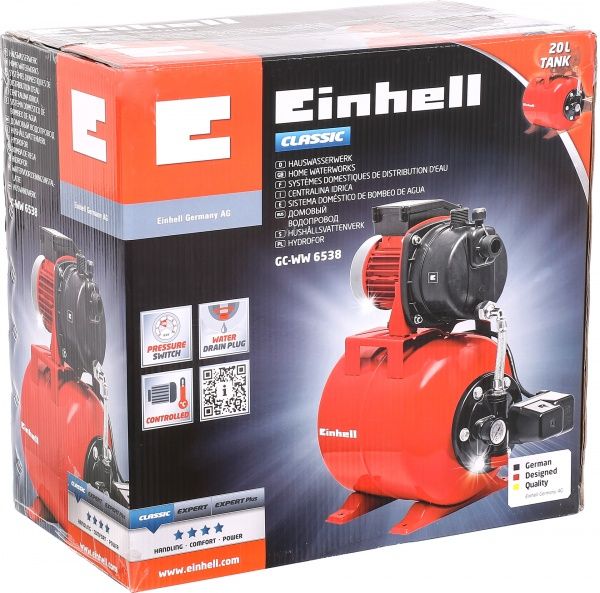 Насосная станция Einhell GC-WW 6538 650 Вт 4173190 
