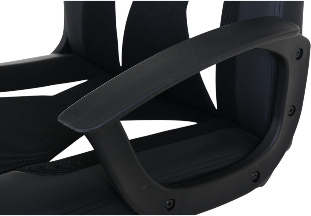 Крісло ігрове Аміго чорно-білий