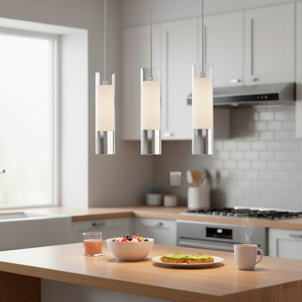 Підвіс Eurolamp ShineRod 1xGU10 білий LED-LP-1хGU10(white)