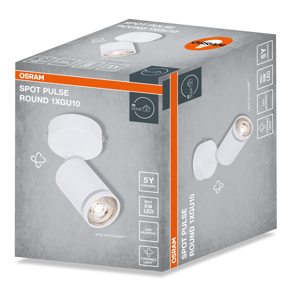 Спот Osram 1xGU10 белый LED Spot pulse 1 WT