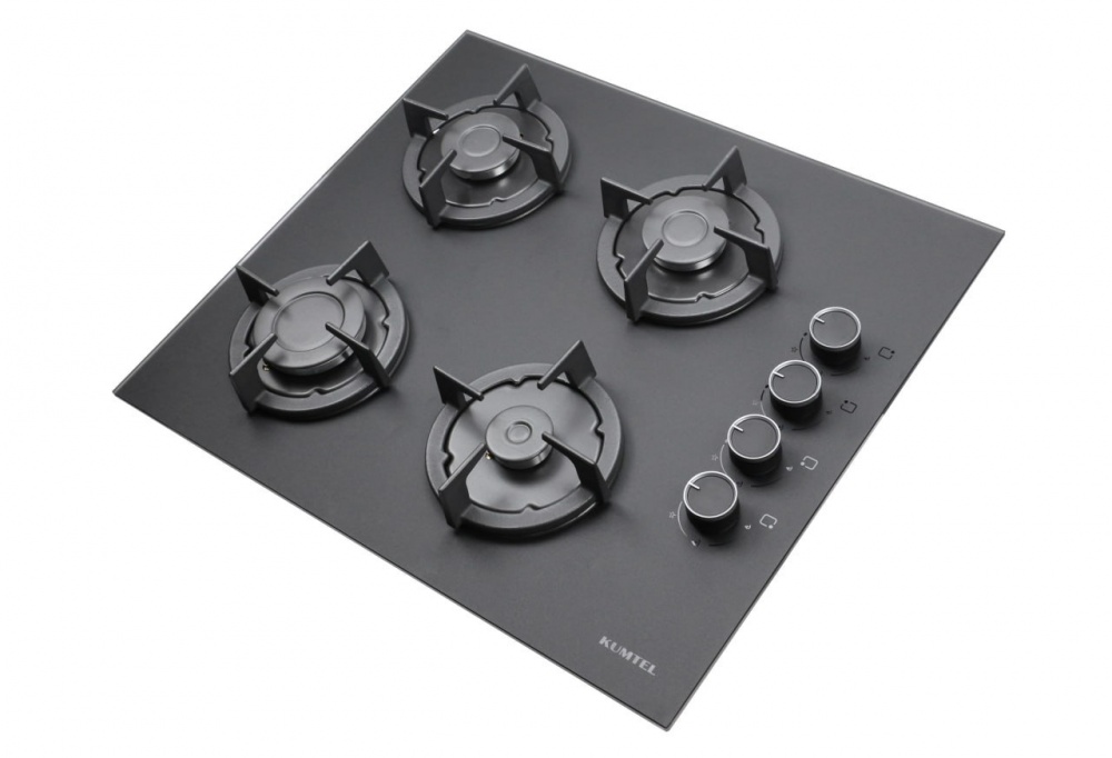 Варочная поверхность газовая Kumtel KO-40TAHDF MAGIC GLASS