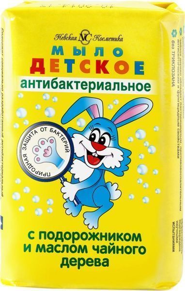 Мыло детское Невская Косметика антибактериальное 90 г