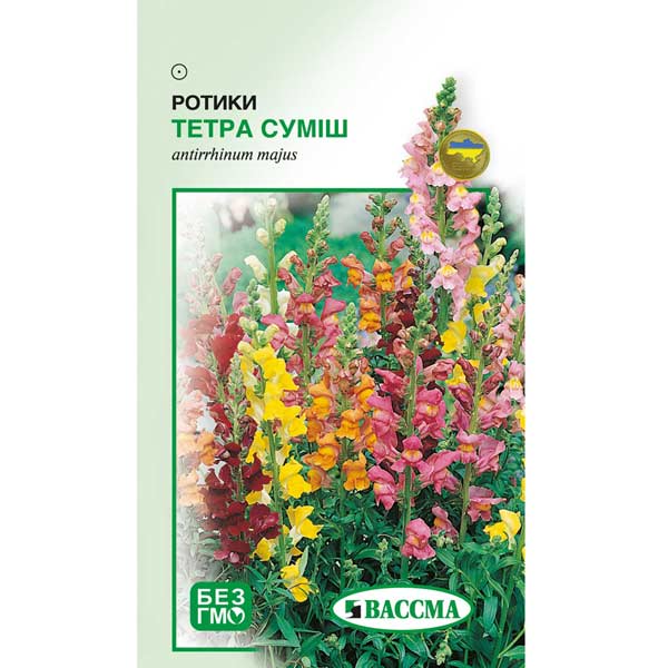 Семена Цветы Ротики Тетра смесь 0.2 г