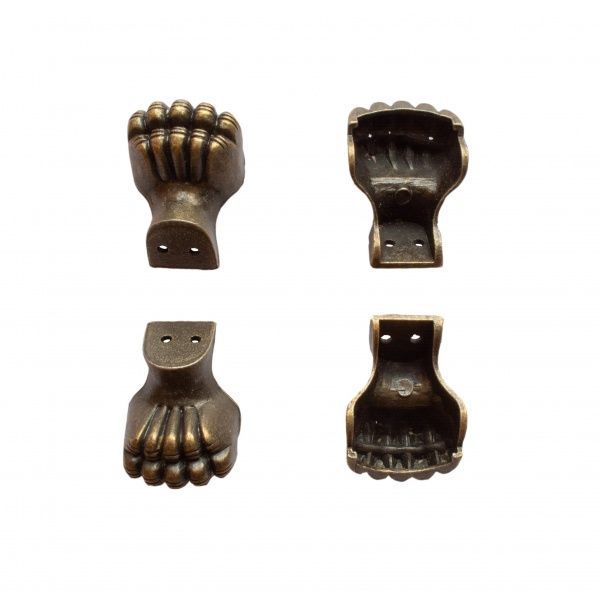 Ніжки декоративні стара бронза 29х25 мм 4 шт. 