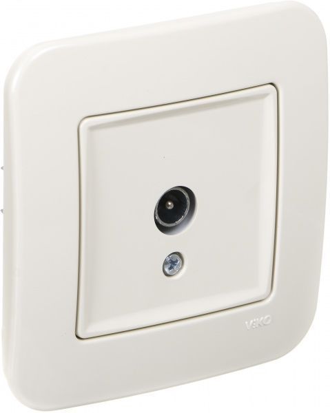 Розетка TV Viko Rollina крем 90421010