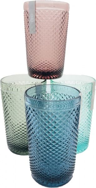 Стакан высокий Corn 350 мл серый 350 мл Fiora 