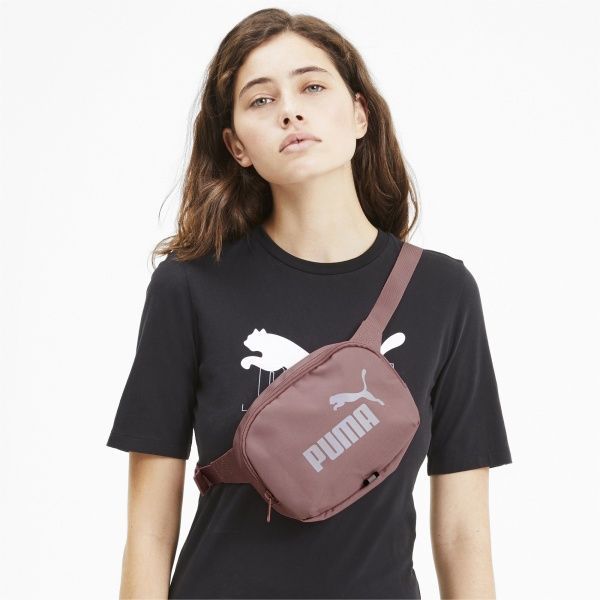 Сумка поясная Puma Phase Waist Bag 07690844 розовый 