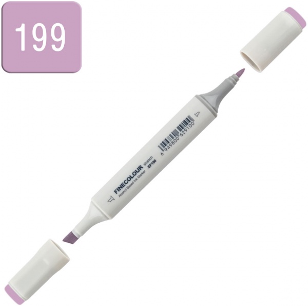Маркер спиртовой FINECOLOUR Sketch EF100-199 бледно-лиловый 