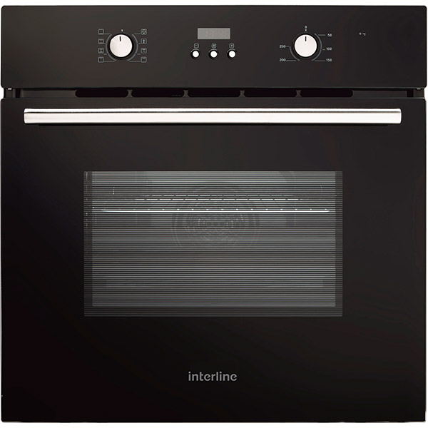 Духова шафа електричний Interline HQ 885 BK/2