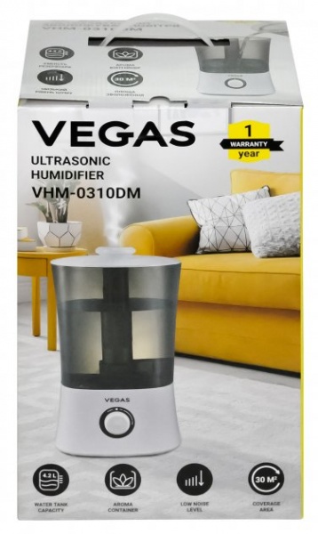 Увлажнитель воздуха Vegas VHM-0310DM