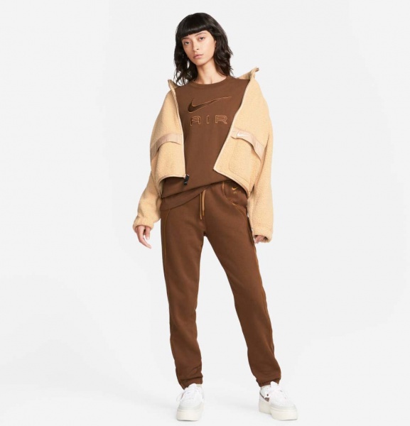 Футболка Nike TEE BF AIR DR8982-259 р.M коричневий