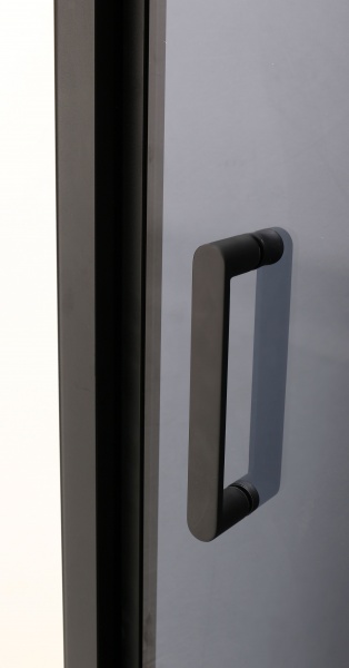 Огородження душове EGO Wave Black 900х900х2000 мм 