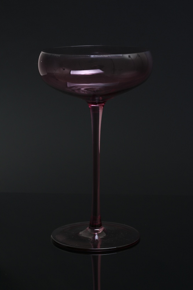 Бокал для шампанского Fiora Gloss Berry стекло 265 мл 1 шт.