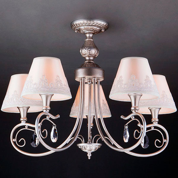 Люстра потолочная Strotskis Incanto 60069/5 5x40 Вт E14 серебряный 