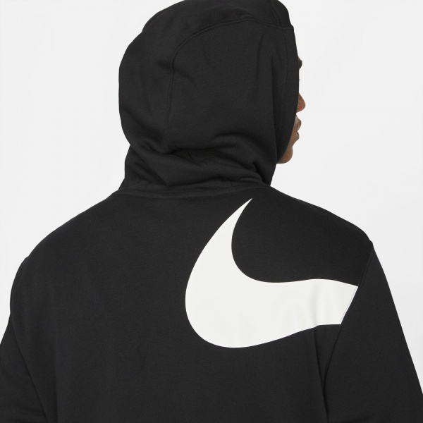 Джемпер Nike M NSW SWOOSH PO SBB HOODIE DD6011-010 р. S чорний