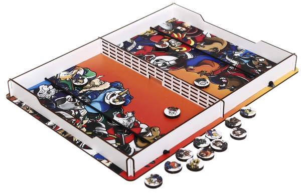 Игра настольная Аэрохоккей 300х400 мм