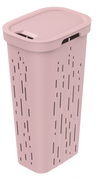 Корзина для белья Mazzei 30 л розовый 