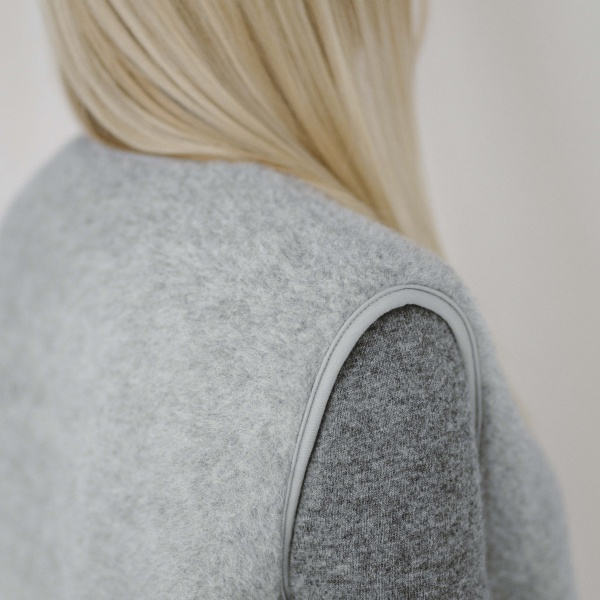 Жилет Flokati Pearl р. XXL/XXXL серый