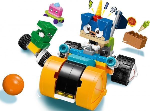 Конструктор LEGO Unikitty Трехколесный мотоцикл принца Паппикорна 41452