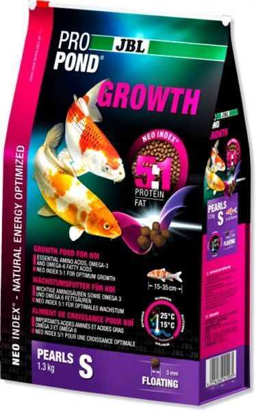 Корм JBL для риби ProPondGrowth 1,3кг/3л