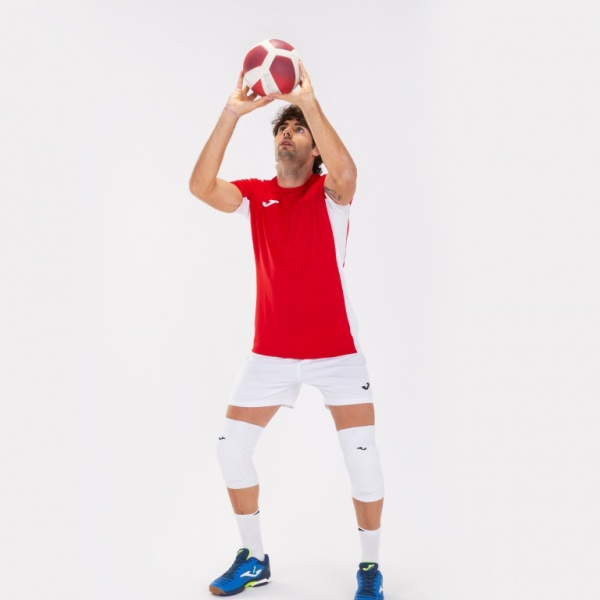 Футболка Joma SUPERLIGA T-SHIRT RED-WHITE S/S 101469.602 р.XL червоний