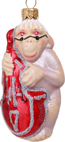 Декорация новогодняя Формовая игрушка в ассортименте 9 см 