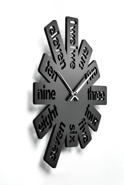 Часы настенные Taito 480x480 мм черный Moku