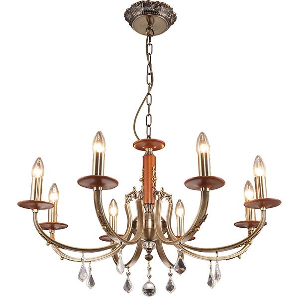 Люстра Altalusse INL-6125P-08 античная бронза