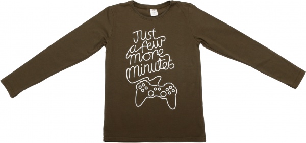 Реглан для хлопчика Luna Kids More minutes р.158 хакі 