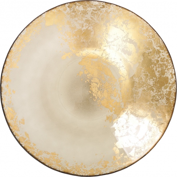 Блюдо ATLAS 30,5X6,3 золото-димка Arda Cam 