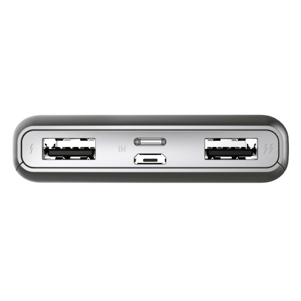 Внешний аккумулятор (Powerbank) PLATINET 10QIB 10000 mAh grey (PMPB10QIB) 