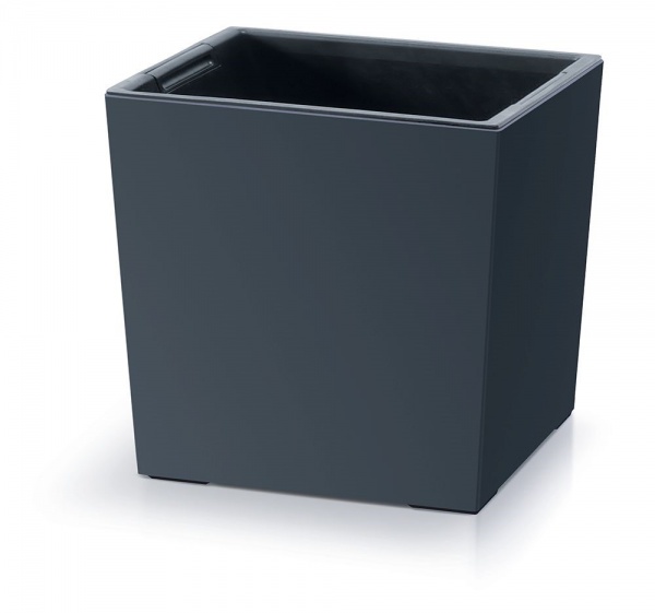 Горшок для цветов PRP Urbi Low 240 мм с вкладышем 