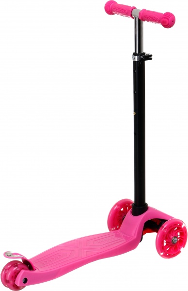 Самокат MaxxPro kids дитячий розовый LS306/maxi/ 232C 