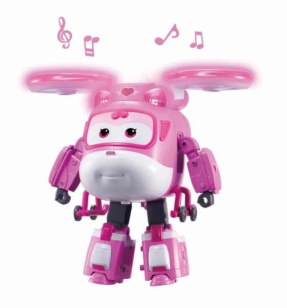 Фігурка колекційна Super Wings Supercharge Lights&Sounds Dizzy Діззі світло звук EU740434 
