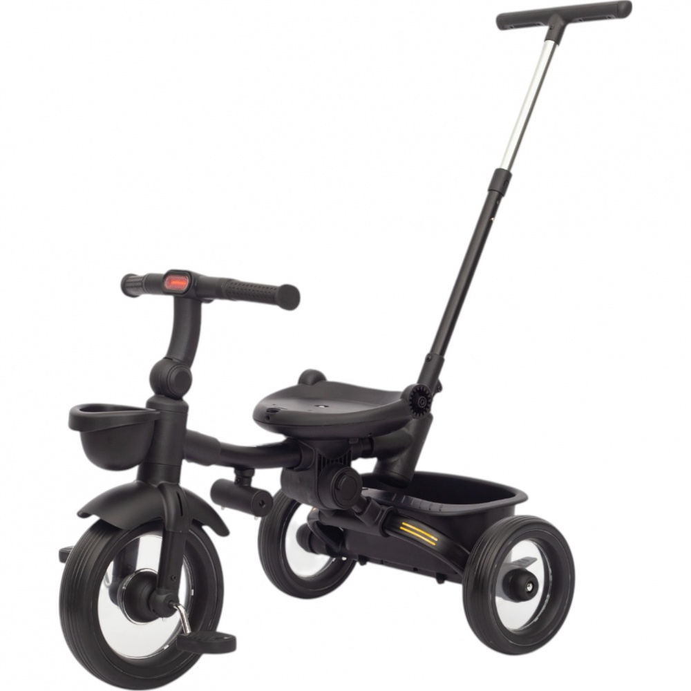 Велосипед детский MaxxPro kids трехколесный с балдахином черный 2750009