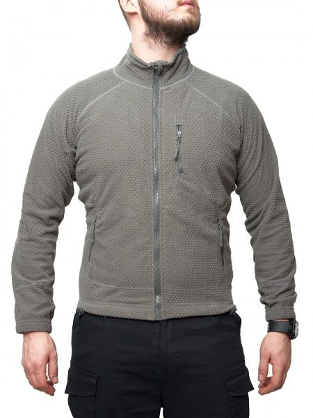 Кофта ESDY рельефный флис Кубик р. XL оливковый