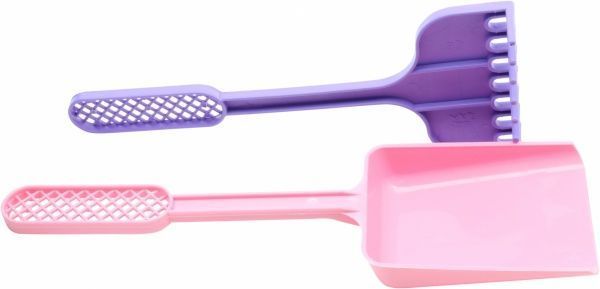 Набір для пісочниці Тигрес лопатка з граблями Замок 39025