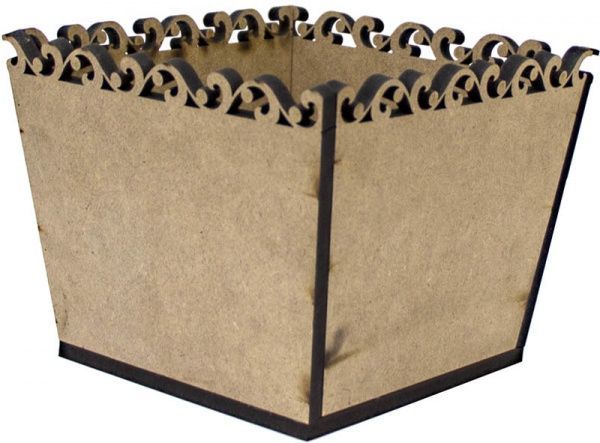 Заготовка Горшок 2 15х12х12 см Rosa Talent 